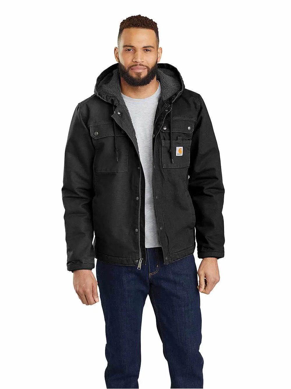 Carhartt Men’s Duck Coat Utility Workwear Winter Sherpa Bartlett Barn Outdoors